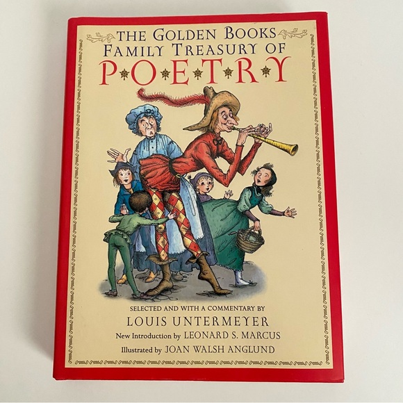 The Golden Books Family Treasury of Poetry Hardcover Classic Collection - Picture 1 of 15
